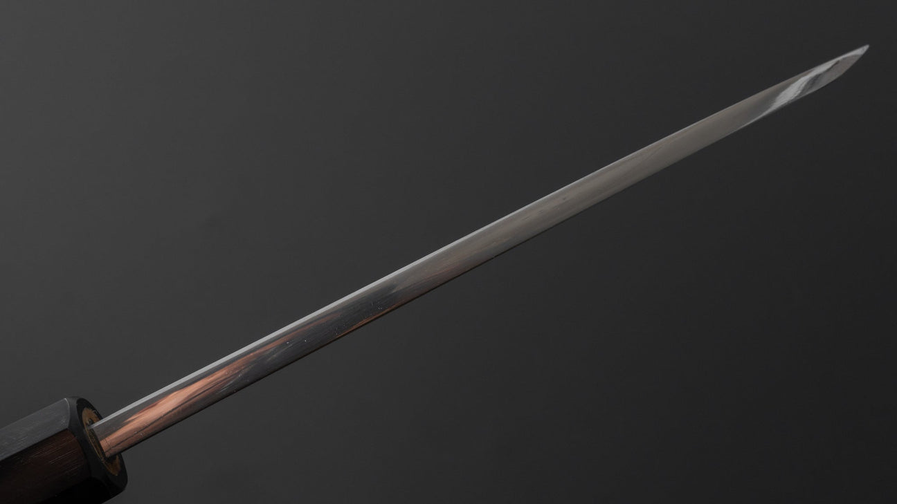 Hitohira Kikuchiyo Manzo Blue #2 Deba 150mm Ho Wood Handle (Saya)