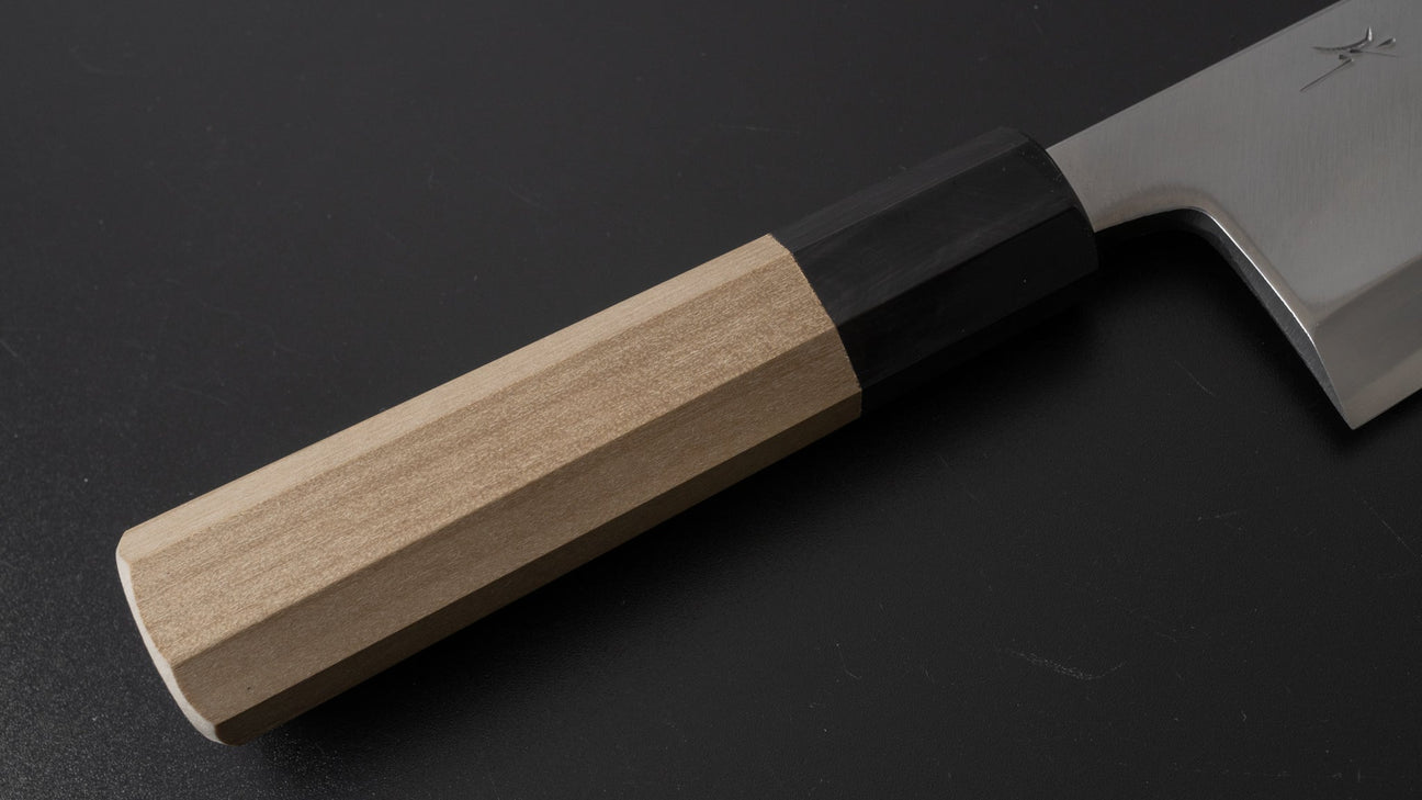 Hitohira Kikuchiyo Manzo Blue #2 Deba 150mm Ho Wood Handle (Saya)