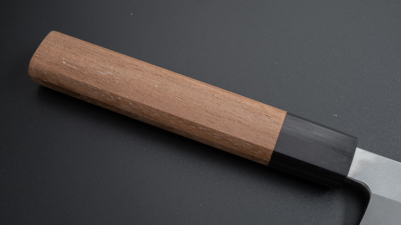 Hitohira Kikuchiyo Manzo White #3 Yanagiba 240mm Walnut Handle (Saya)