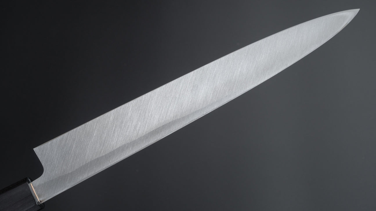 Hitohira Kikuchiyo Manzo White #3 Yanagiba 240mm Walnut Handle (Saya)