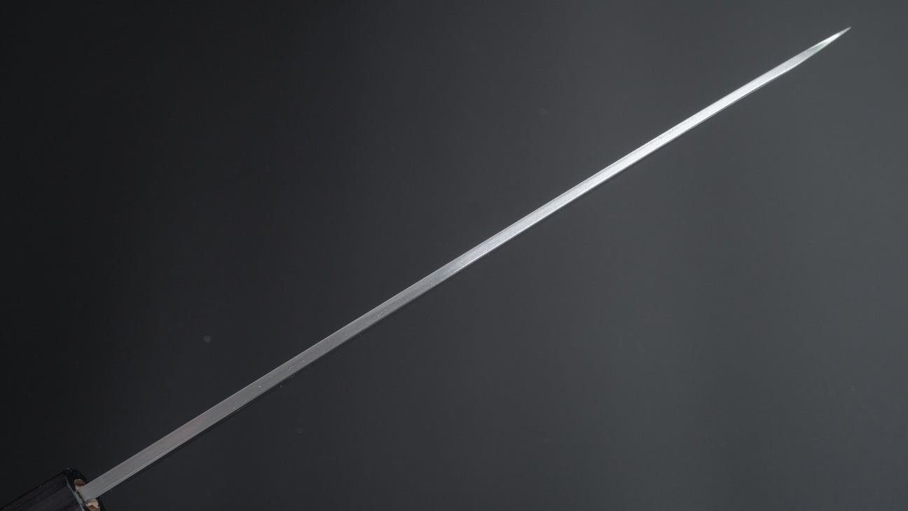 Hitohira Kikuchiyo Manzo White #3 Yanagiba 240mm Walnut Handle (Saya)