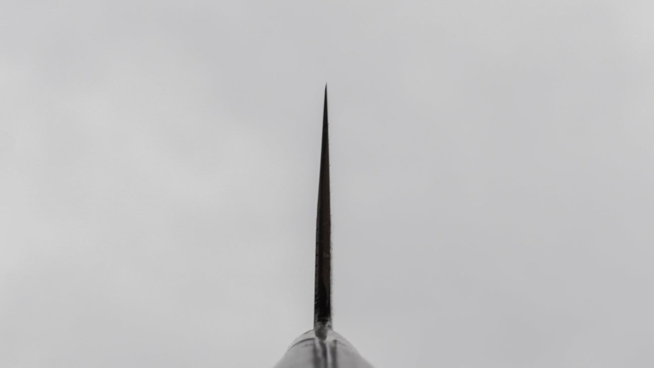 Morihei Hisamoto Kurouchi White #1 Gyuto 180mm Pakka Handle