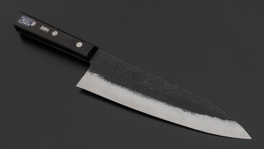 Morihei Hisamoto Kurouchi White #1 Gyuto 180mm Pakka Handle (No Bolster)