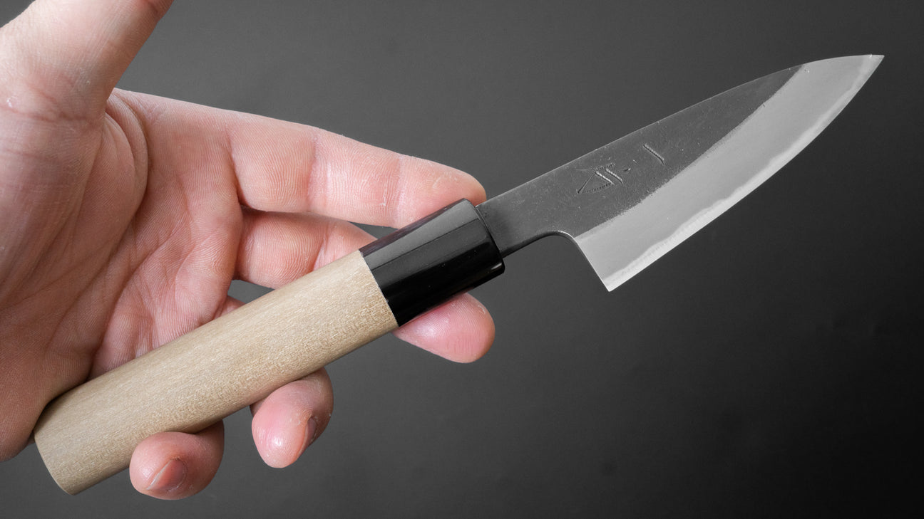 Hitohira Hinode Kurouchi White #2 Paring 90mm Ho Wood Handle