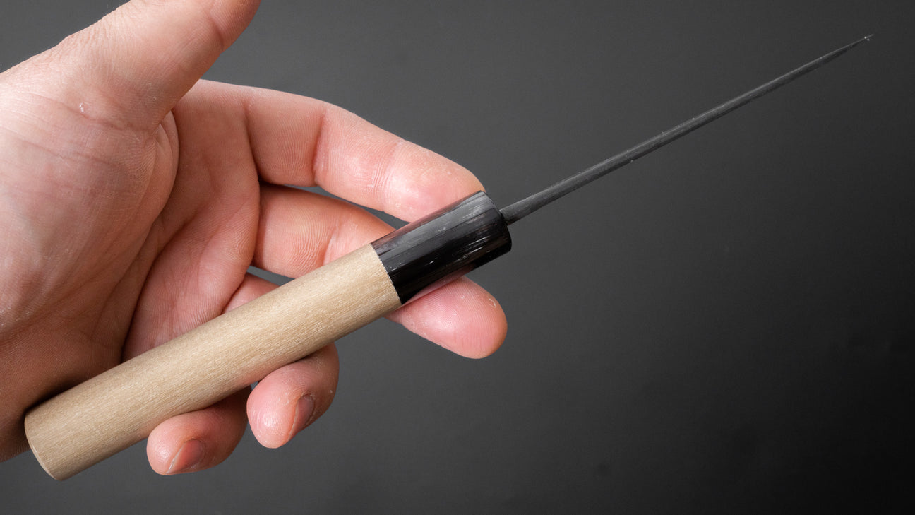 Hitohira Hinode Kurouchi White #2 Paring 90mm Ho Wood Handle