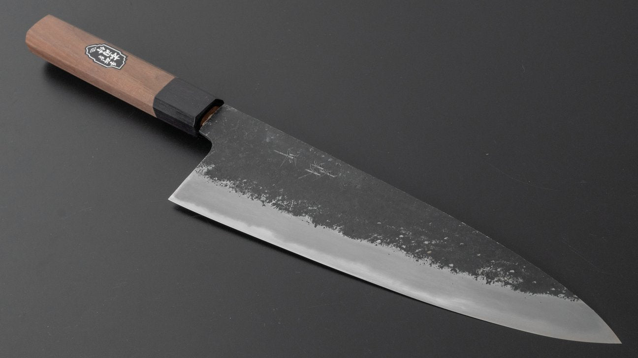 Morihei Kurouchi #6 Gyuto 210mm Walnut Handle (Extra Height)
