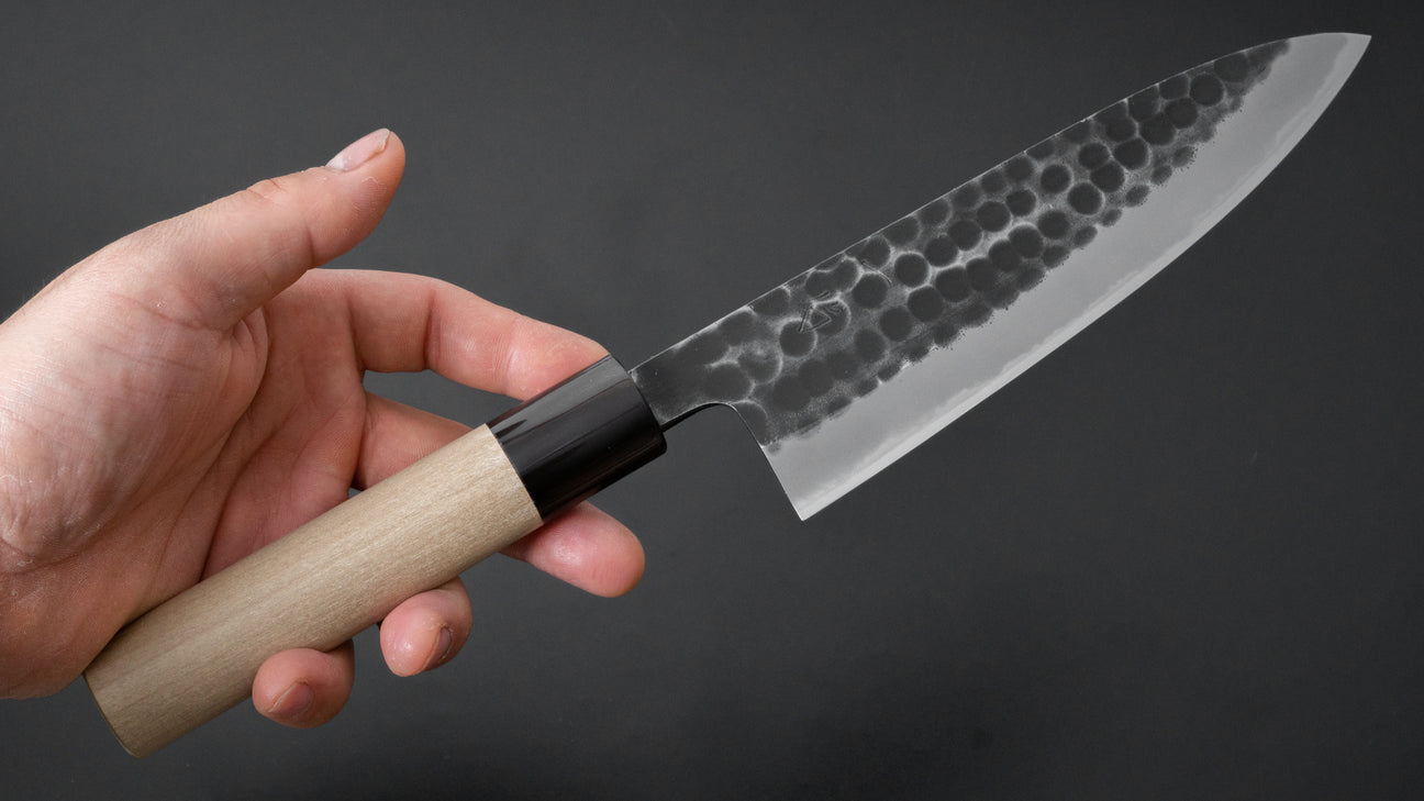 Hitohira Hinode Tsuchime White #2 Gyuto 210mm Ho Wood Handle