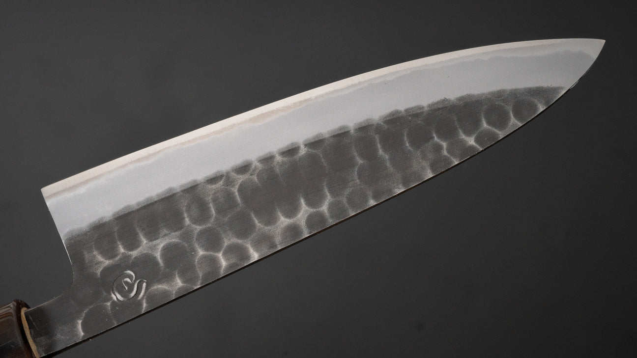 Hitohira Hinode Tsuchime White #2 Gyuto 210mm Ho Wood Handle