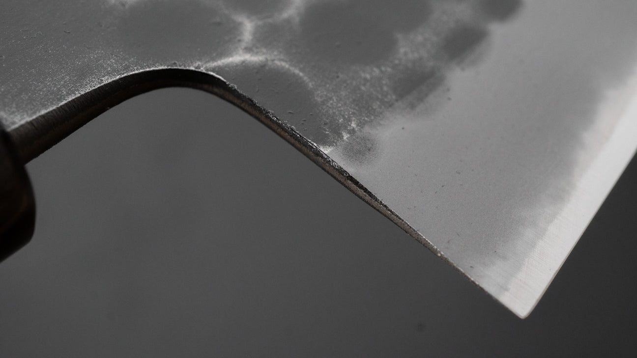 Hitohira Hinode Tsuchime White #2 Gyuto 210mm Ho Wood Handle