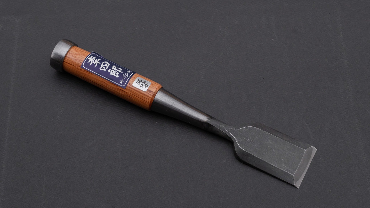 Morihei Koshiro White #2 Chisel 3 Set (Kiri Box)