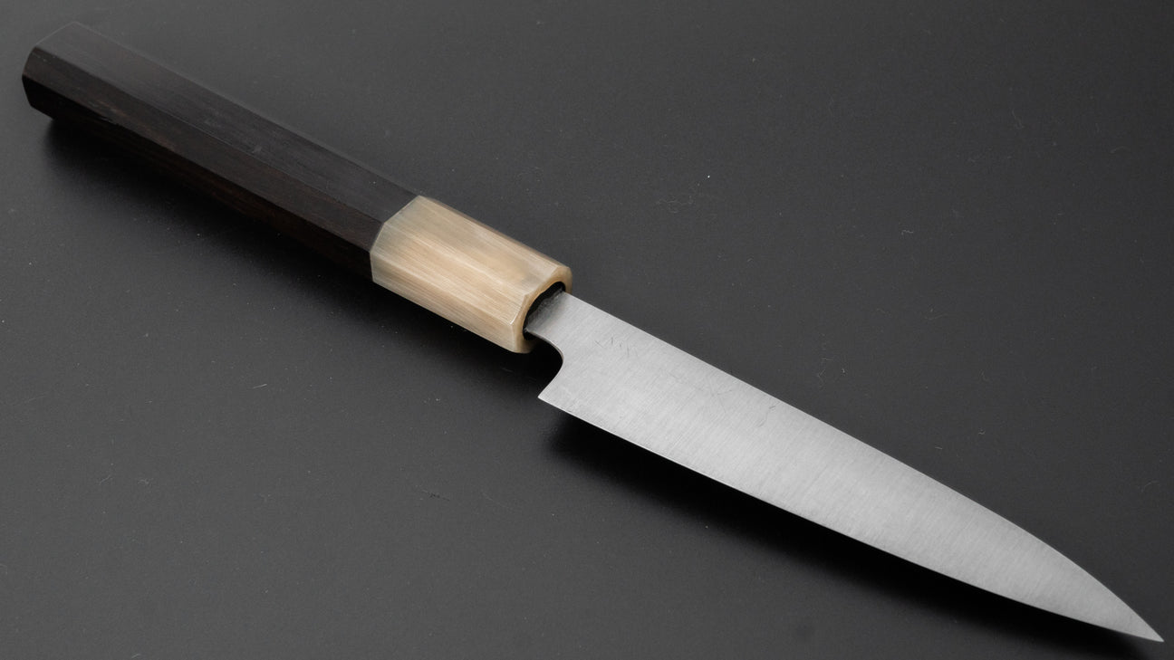 Hitohira Ashi White #2 Petty 120mm Ebony Handle