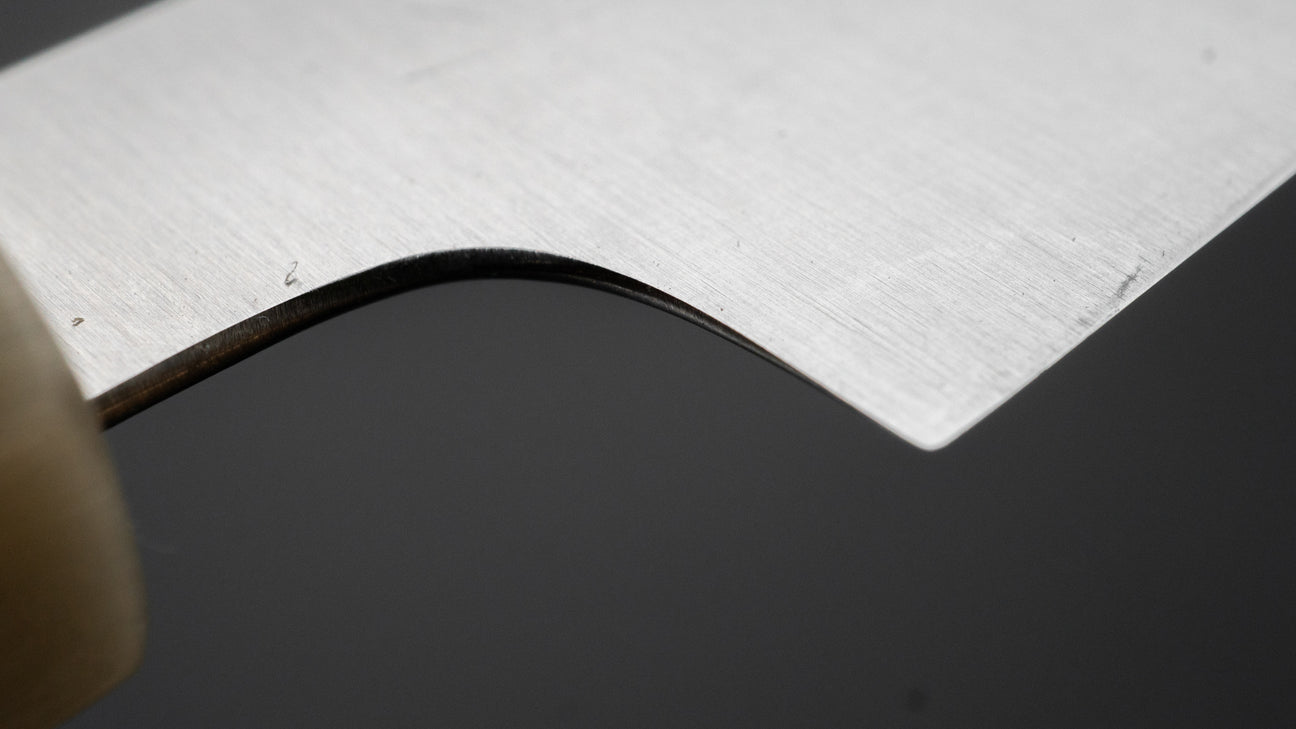 Hitohira Ashi White #2 Petty 120mm Ebony Handle