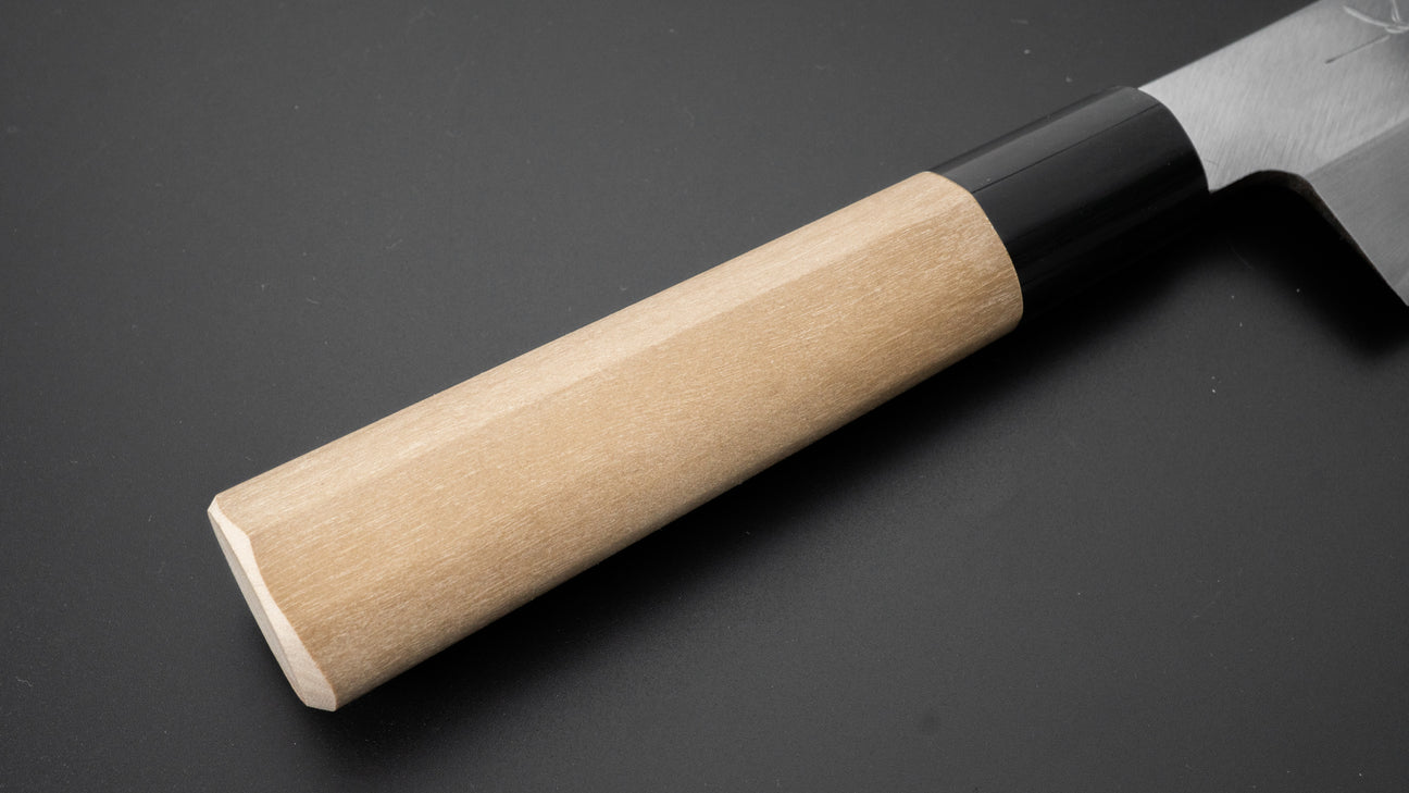 Hitohira Gorobei White #3 Usuba 210mm Ho Wood Handle (D-Shape)