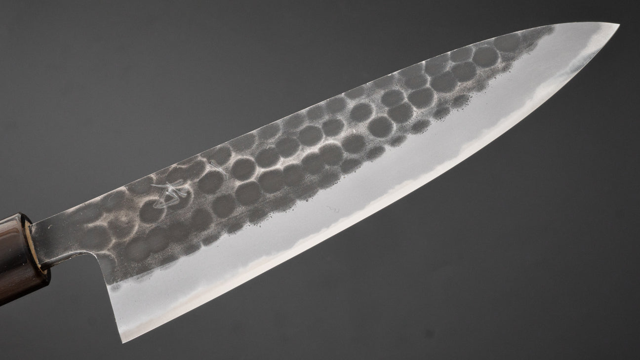 Hitohira Hinode Tsuchime White #2 Gyuto 180mm Ho Wood Handle