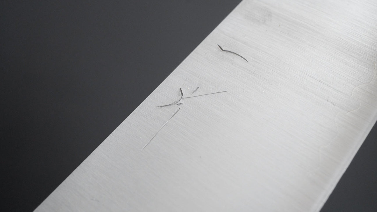 Hitohira Futana SB Migaki Sujihiki 240mm Cherry Wood Handle