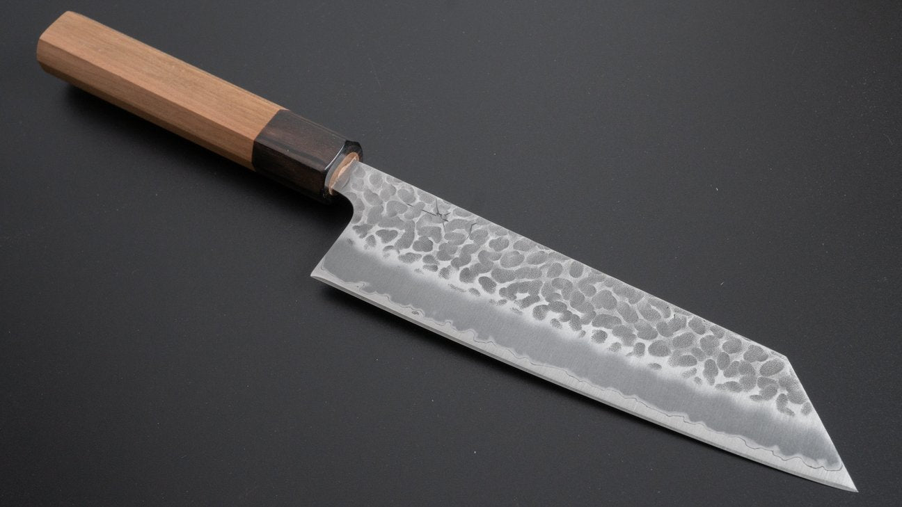Hitohira Futana SB Migaki Tsuchime Bunka Cherry Wood Handle