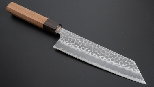 Hitohira Futana SB Migaki Tsuchime Bunka kersenhouten handvat