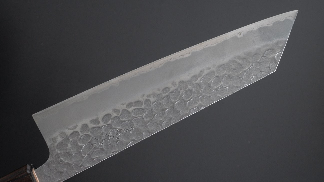 Hitohira Futana SB Migaki Tsuchime Bunka Cherry Wood Handle