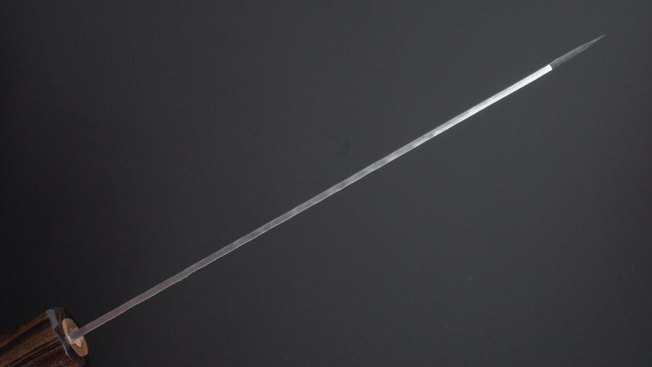 Hitohira Futana SB Migaki Tsuchime Bunka Cherry Wood Handle