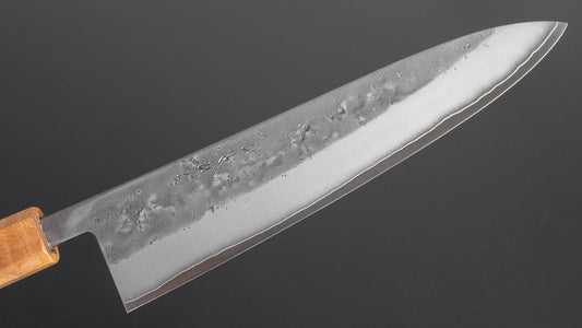 Hitohira TD SLD Nashiji Gyuto 210mm Walnut Handle