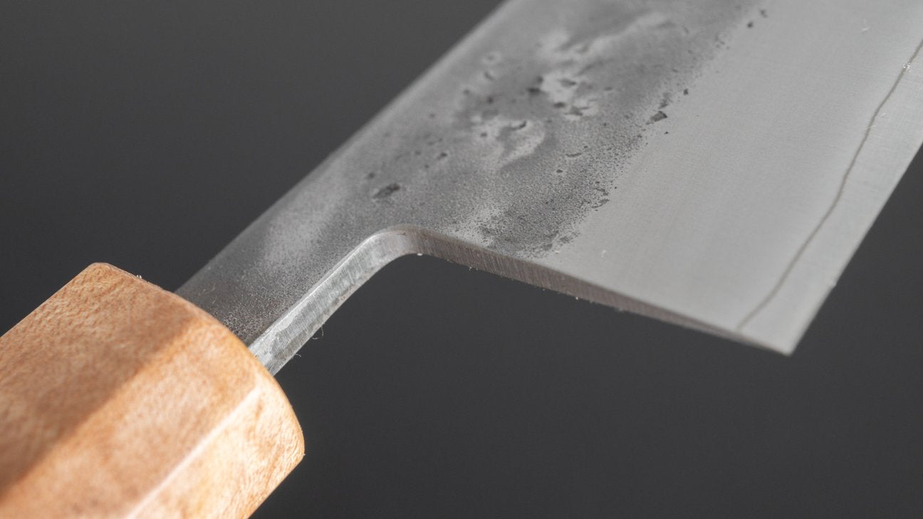 Hitohira TD SLD Nashiji Gyuto 210mm Walnut Handle