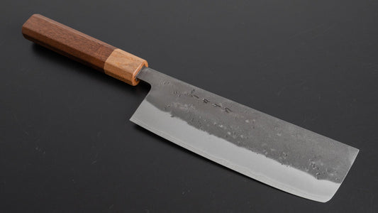 Hitohira TD SLD Nashiji Nakiri 165mm Walnut Handle