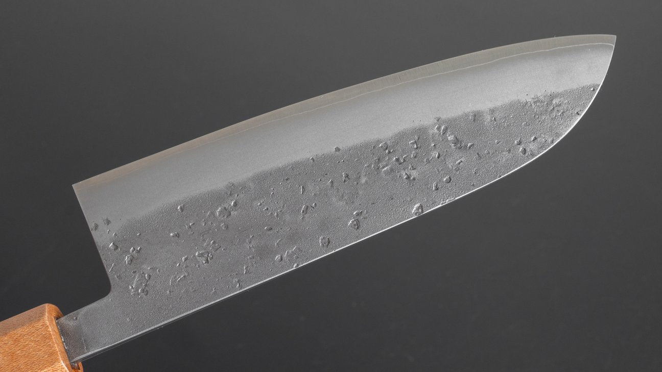 Hitohira TD SLD Nashiji Santoku 165mm Walnut Handle