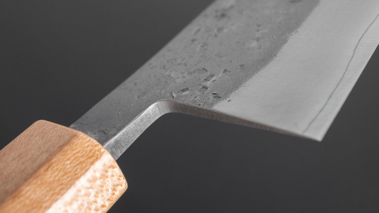 Hitohira TD SLD Nashiji Santoku 165mm Walnut Handle