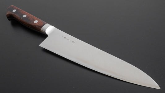Hitohira KH Stainless Gyuto 195mm Imitation Mahogany Handle