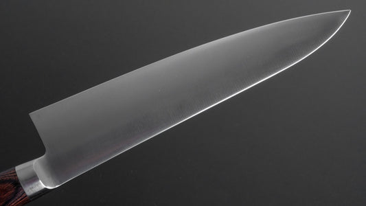 Hitohira KH Stainless Gyuto 195mm Imitation Mahogany Handle