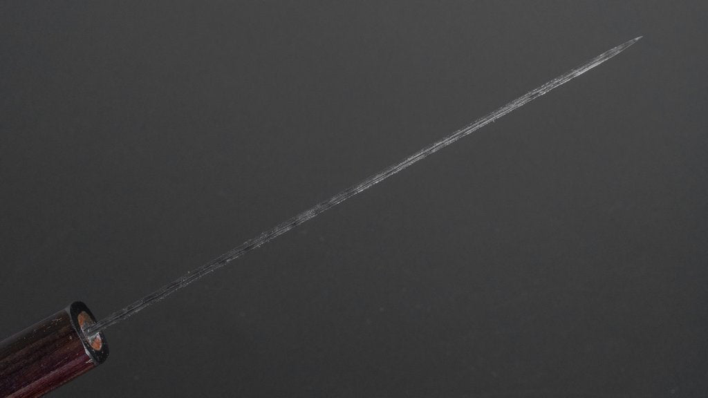 Hitohira Futana SB Kuro Tsuchime Petty 135mm Cherry Wood Handle