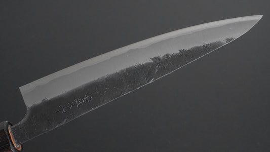 Hitohira Futana SB Kuro Nashiji Petty 135mm Cherry Wood Handle