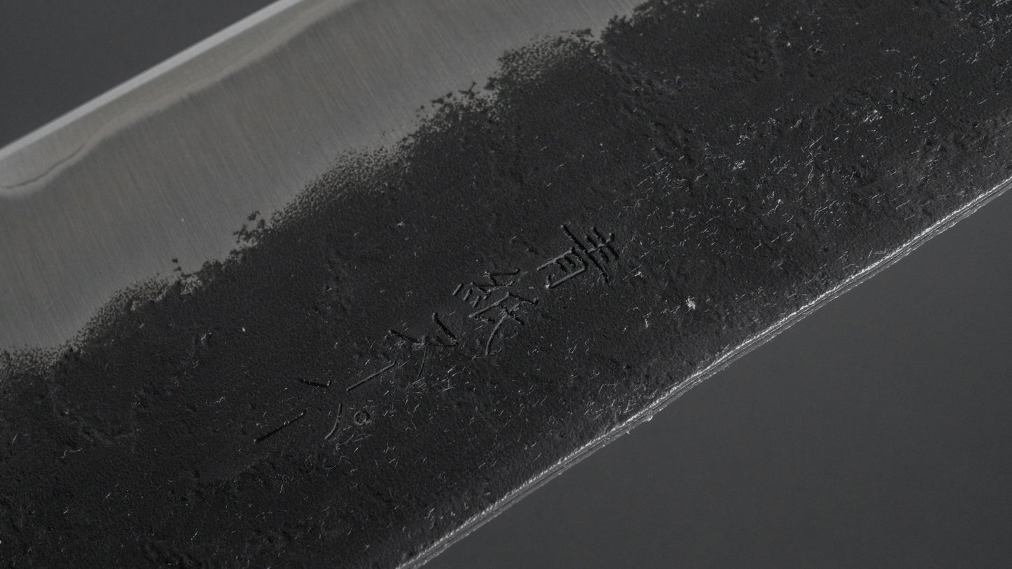 Hitohira Futana SB Kuro Nashiji Gyuto 210mm Cherry Wood Handle