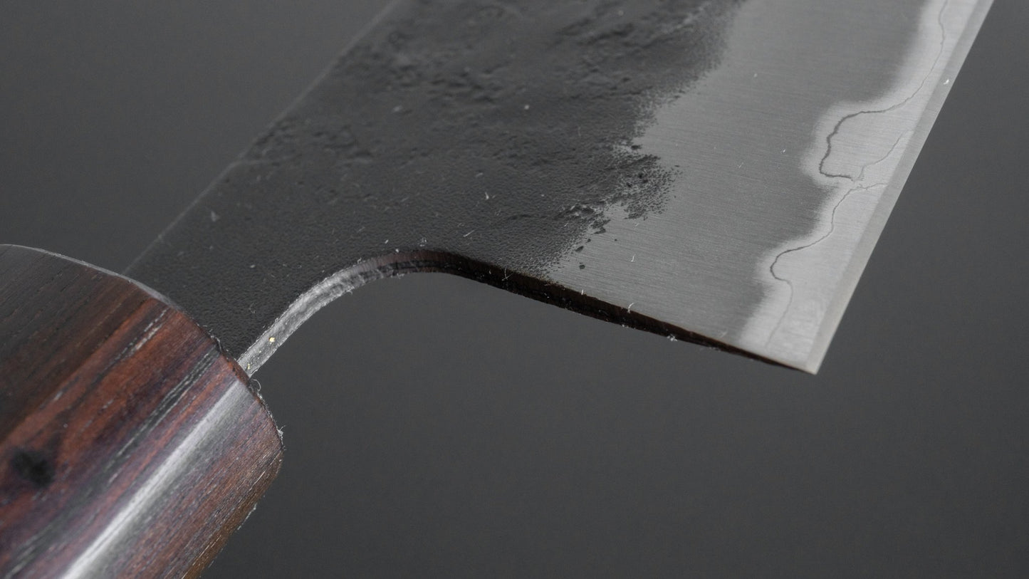 Hitohira Futana SB Kuro Nashiji Gyuto 210mm Cherry Wood Handle