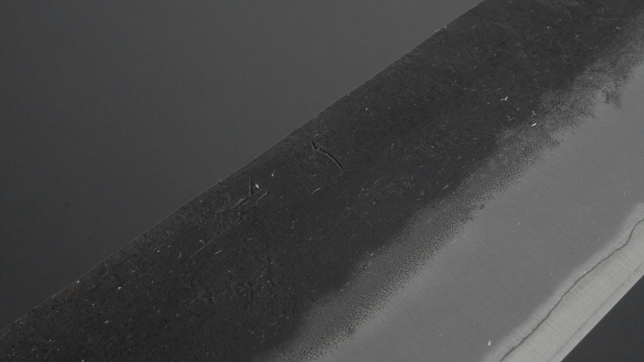 Hitohira Futana SB Kuro Nashiji Gyuto 240mm Cherry Wood Handle