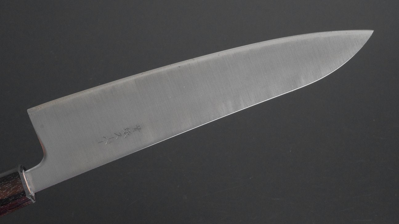 Hitohira Futana SB Migaki Gyuto 210mm Cherry Wood Handle