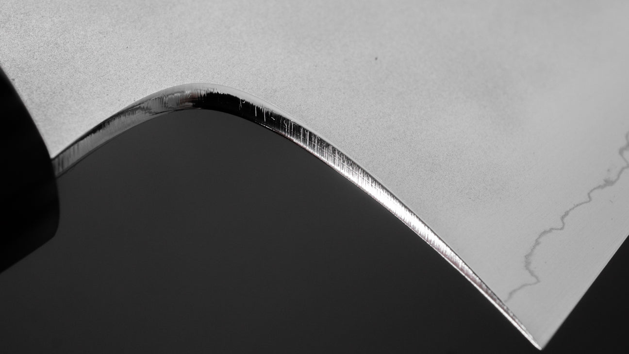 Hitohira Kikuchiyo Yohei Ginsan Kasumi Gyuto 210mm Ebony Handle