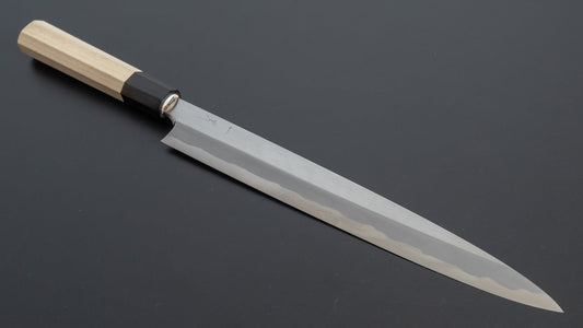 Hitohira Togashi White #1 Tachi Yanagiba 270mm Ho Wood Handle (Saya)