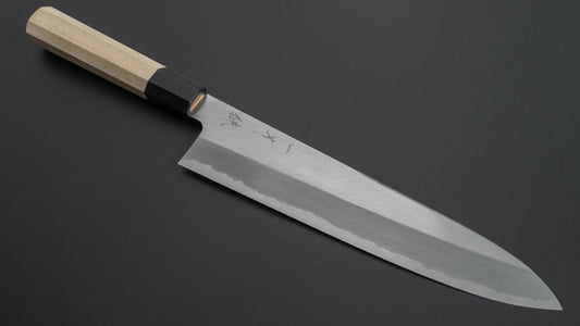 Hitohira Kikuchiyo Ren Blue #2 Gyuto 240mm Ho Wood Handle