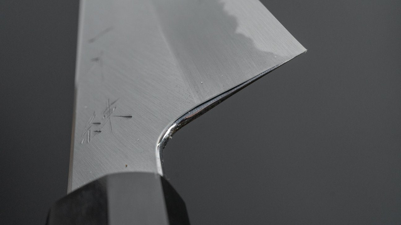 Hitohira Kikuchiyo Ren Blue #2 Gyuto 240mm Ho Wood Handle