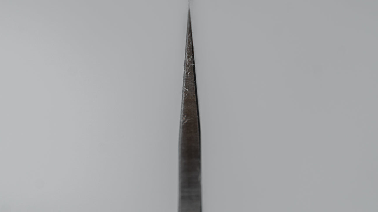 Hitohira TD Blue #2 Stainless Clad Kurouchi Gyuto 165mm Walnut Handle