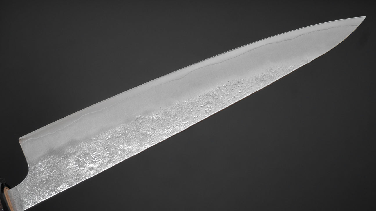 Hitohira Futana S3 Nashiji Petty 150mm Cherry Wood Handle