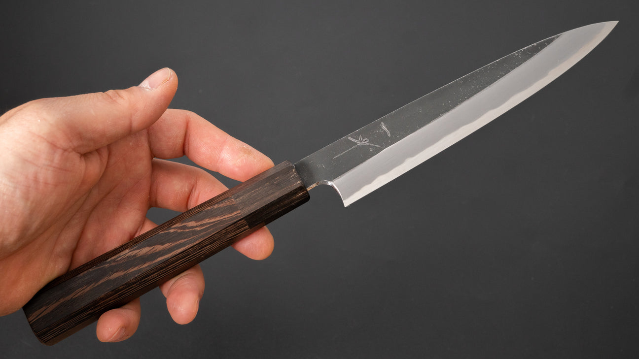 Hitohira Togashi White #2 Kurouchi Petty 165mm Tagayasan Handle