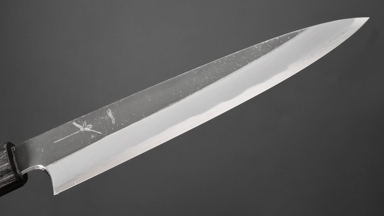 Hitohira Togashi White #2 Kurouchi Petty 165mm Tagayasan Handle