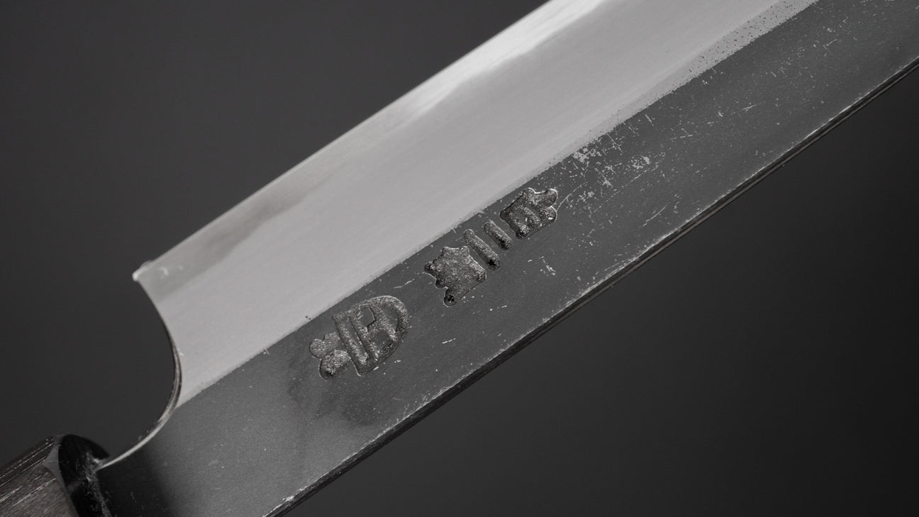 Hitohira Togashi White #2 Kurouchi Petty 165mm Tagayasan Handle