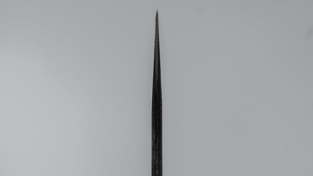 Hitohira Futana SB Kuro Nashiji Gyuto 180mm Cherry Wood Handle