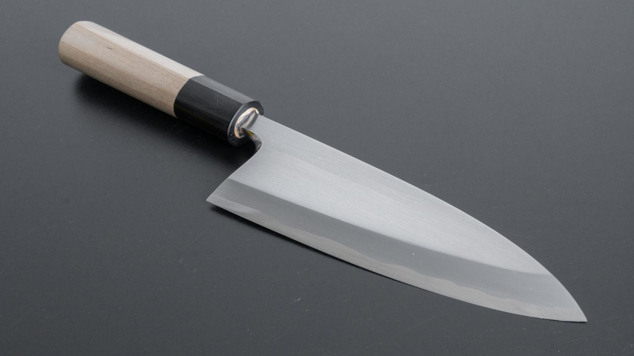 Hitohira Togashi White #2 Deba 150mm Ho Houten Handvat (D-Vorm/Saya)