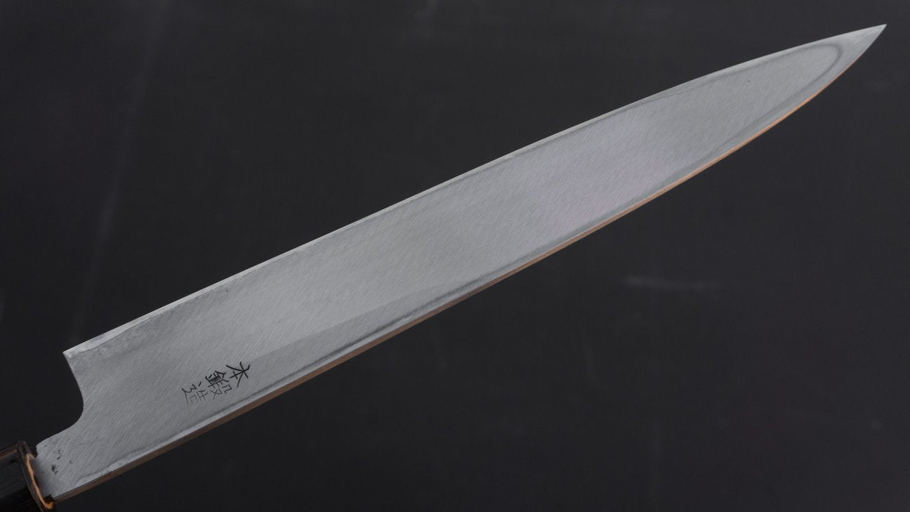 Morihei Munetsugu White #2 Yanagiba 210mm Ho Wood Handle (Fine Finish)