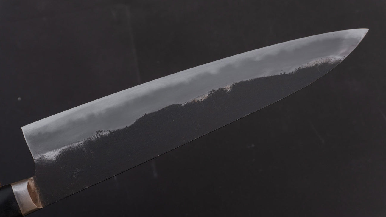 Morihei Hisamoto Kurouchi White #1 Gyuto 240mm Pakka Handle (Fine Finish)