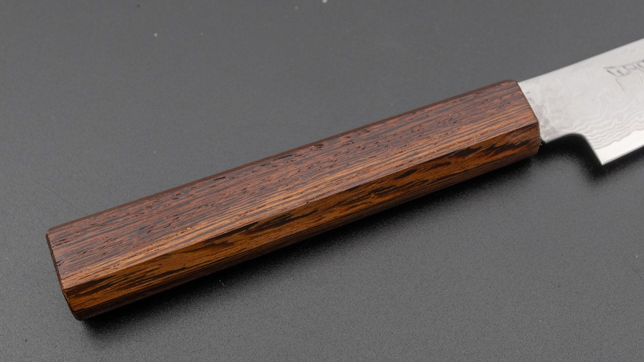 Hitohira Imojiya TH Damascus Paring 105mm Wenge Handle